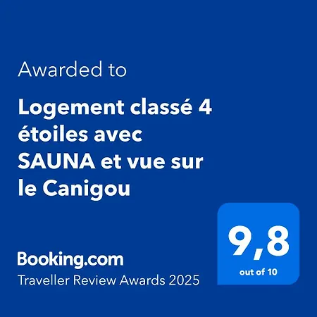 Classe 4 Etoiles Avec Jacuzzi Sauna Et Vue Sur Le Canigou