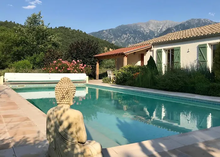 Classe 4 Etoiles Avec Sauna Et Vue Sur Le Canigou