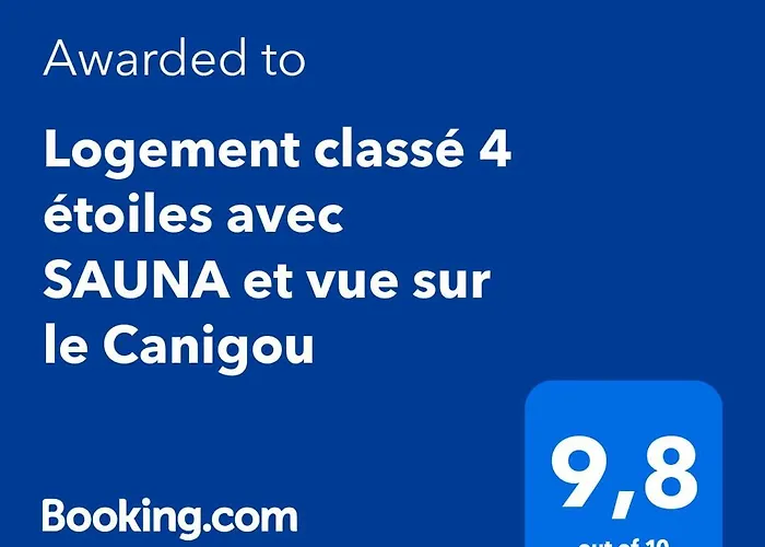 Classe 4 Etoiles Avec Sauna Et Vue Sur Le Canigou